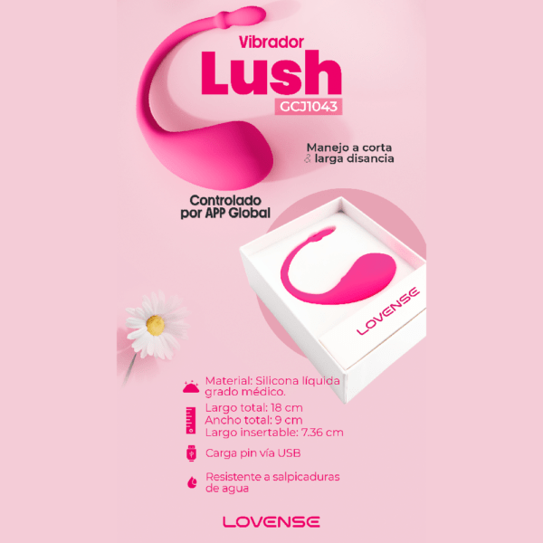 Lovense Lush 1 Original - Garantía 1 año - Imagen 3