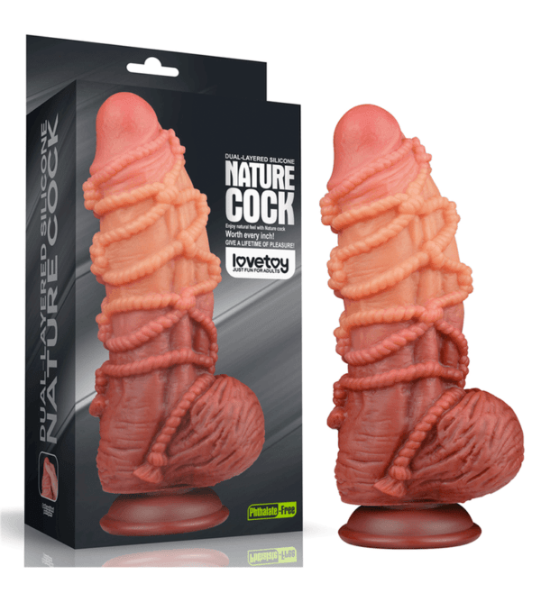 Dildo realisty trenzado